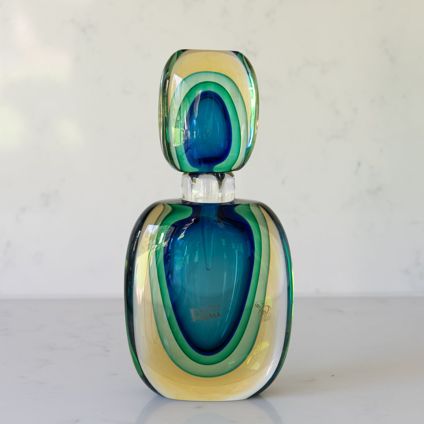 Murano glass perfume bottle