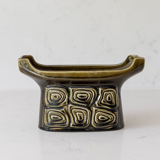 Lolland ceramic trough vase