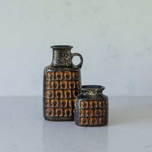 VEB Haldensleben mini vase and jug