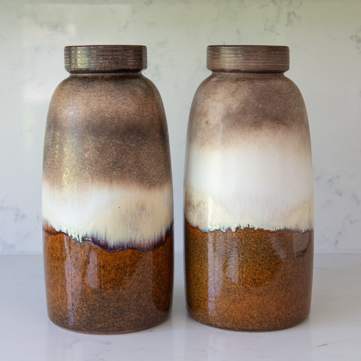 Pair of large Scheurich vases